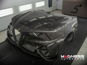 Alfa Romeo Giulia Quadrifoglio GTAm Conversion Kit by PariS'5 GaraGe - Complete Kit - Carbon Fiber